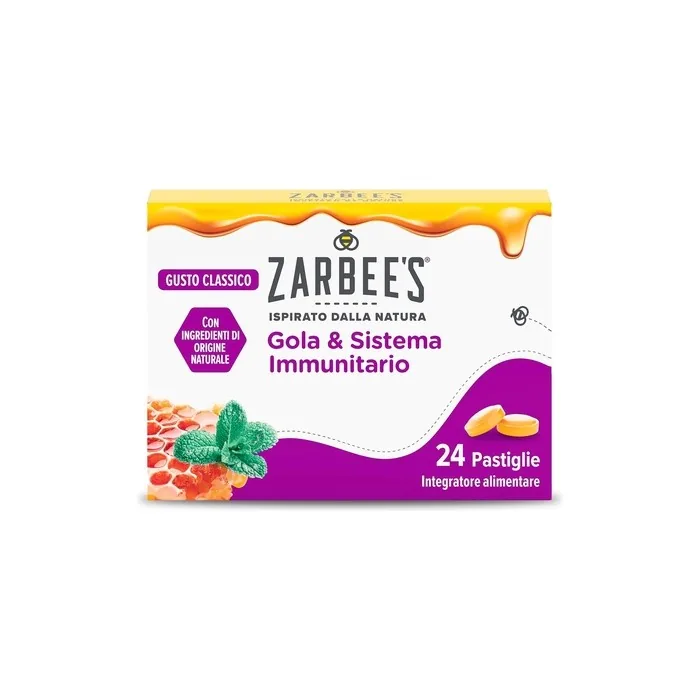 Zarbee's Throat & Immune System Classic Original Flavor Defense Supplement