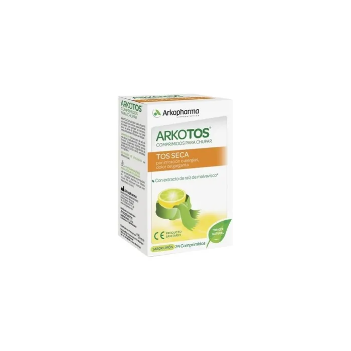 Arkopharma Arkotos 24 Cough Tablets 24 Lozenges