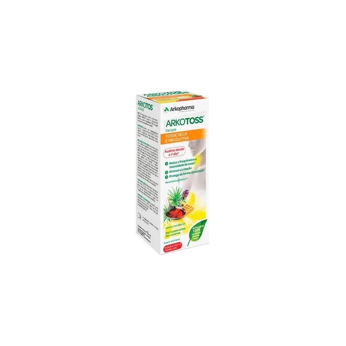 Arkopharma Arkotos Dry Productive Cough Syrup 182ml
