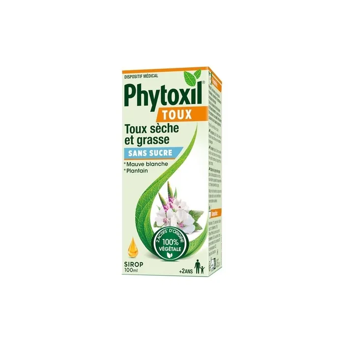 Phytoxil Sugar-Free Cough Syrup 100ml Medical Device Relieves Coughs
