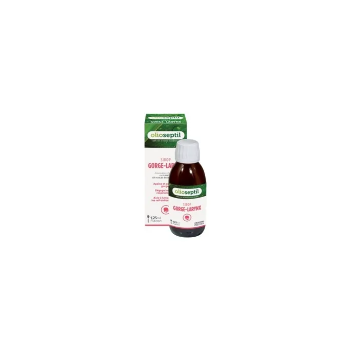 Olioseptil Bio Throat Syrup 125ml Natural Relief For Throat Irritation