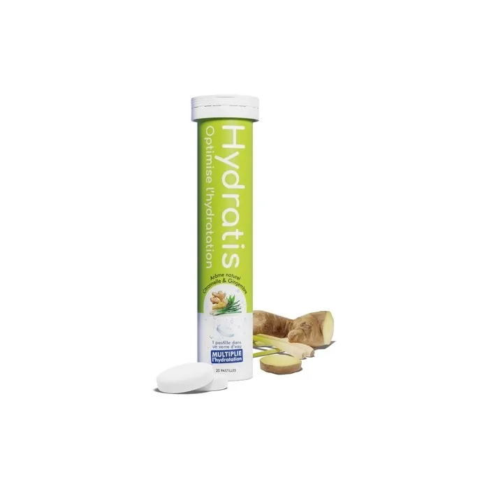 Hydratis Lemongrass Ginger Effervescent Lozenges