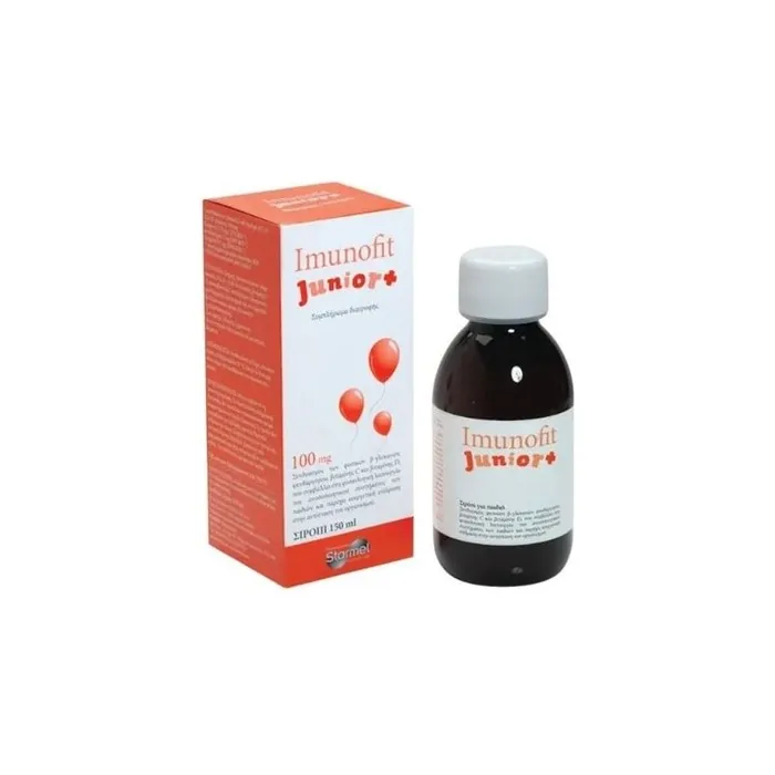 Starmel Valens Imunofit Junior 100mg - Children's Syrup For Immune Support With Apple Flavor, 150ml