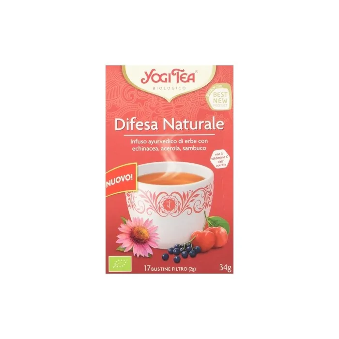 Yogi Tea Natural Defenses Herbal Tea with Echinacea 17 Tea Bags