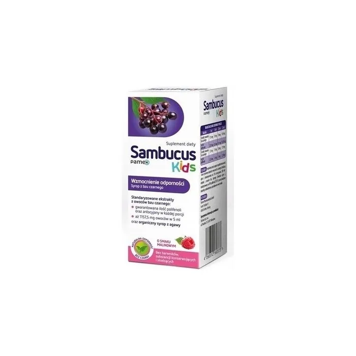 Sambucus Kids Immune Syrup with Aronia and Vitamin C 360ml