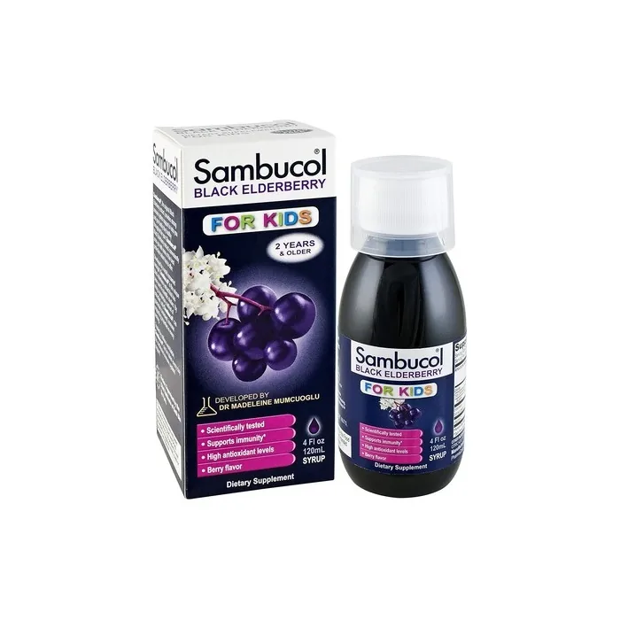 Sambucol Black Elderberry for Kids Immune Support Children's Formula 4oz Bottle