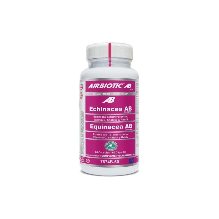 Airbiotic Echinacea AB Complex Herbal Supplement 60 Capsules