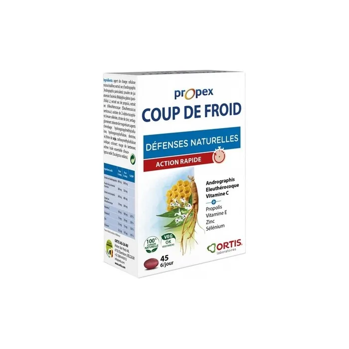 Ortis Propex Cold Attack 45 Tablets for Strengthening the Weakened Body