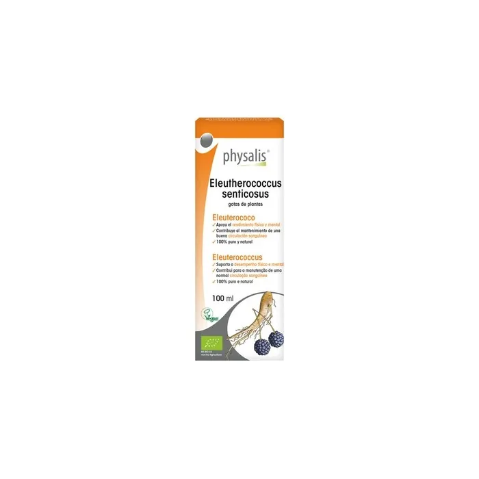 Physalis Eleutherococcus Eleutherococcus Senticosus Hydroalcoholic Extract Organic 100ml