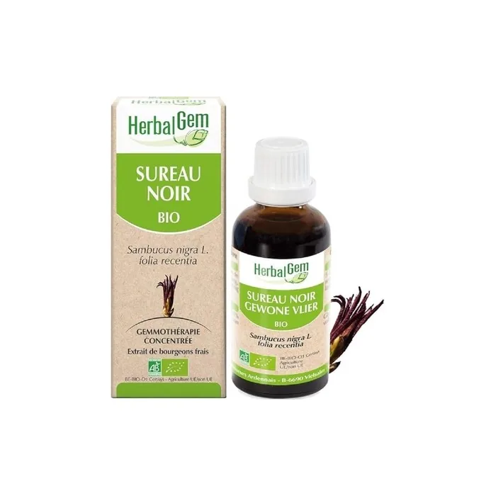 Herbalgem Mother Makerate Organic Black Elderberry Dietary Supplement