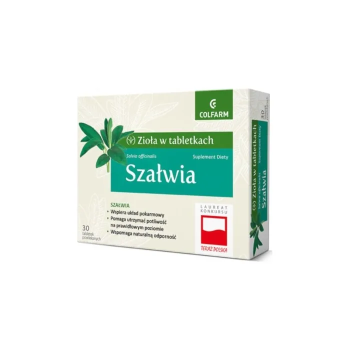 COLFARM Sage Antioxidant Immune Vitality Booster 30 Tablets
