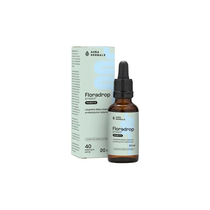Aura Herbals Floradrop Protect1 Probiotic In Drops Dietary Supplement 20ml