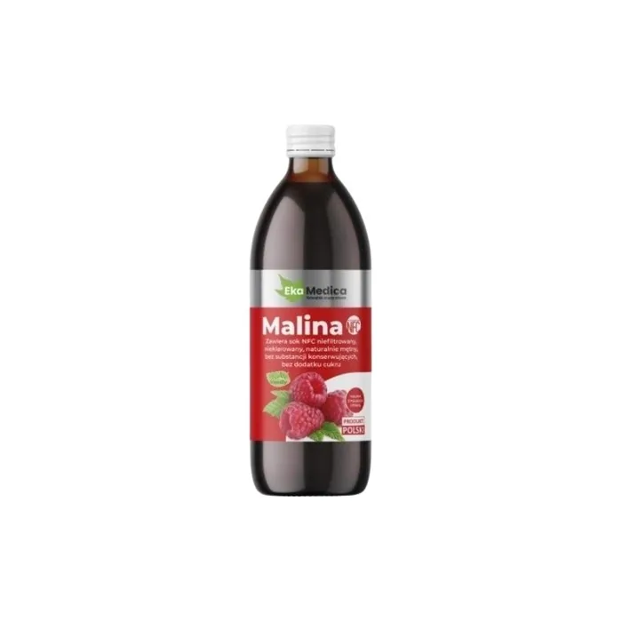 EkaMedica 100% Raspberry Natural Antimicrobial Fruit Juice Concentrate 500ml