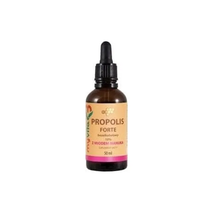 Propolis Forte 10% 140mg with Manuka Honey 168mg Drops 50ml MyVita