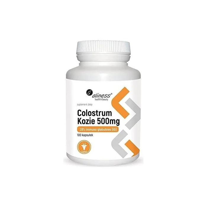 Goat Colostrum 500mg 28% Immuno Globulins IG 100 Capsules