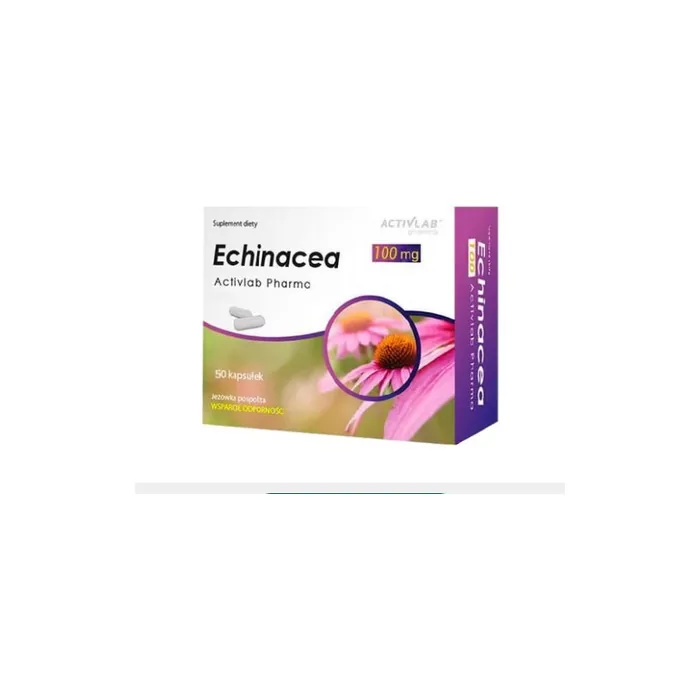 Echinacea 100mg Immune System Cold Protection 50 Capsules