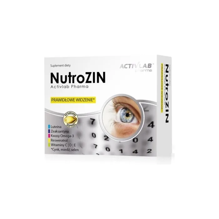 Activlab Pharma Zinc Wellness Supplement 60 Capsules For Immune Support