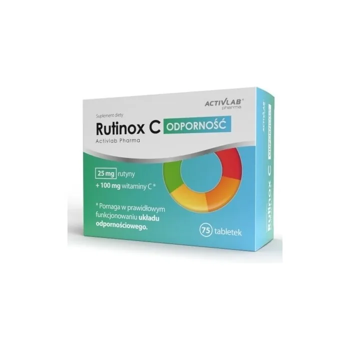 Activlab Pharma Rutinox C Extra Strength Immune Booster 75 Tablets