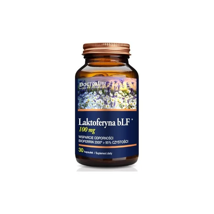 Doctor Life Laktoferyna Blf 100mg Dietary Supplement Supporting Immunity 30 Capsules