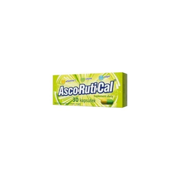 Ascorutical Vitamin C Immunity Support 30 Capsules