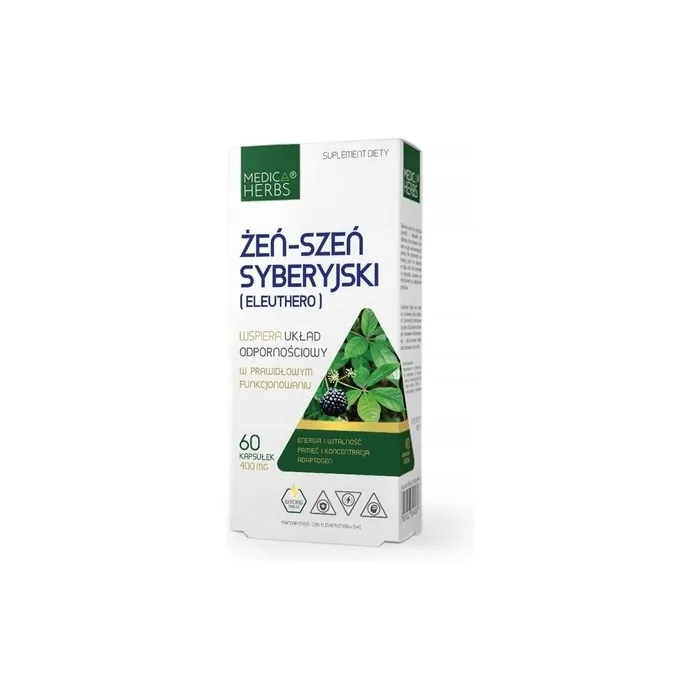 Siberian Ginseng Eleuthero - Immune System Support, Energy, Vitality, Memory