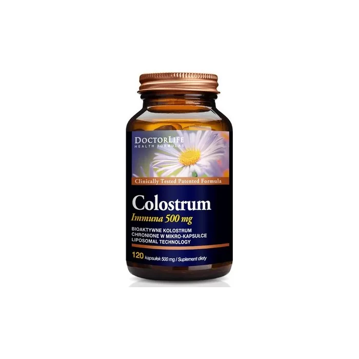 Doctor Life Colostrum Immunab Bioactive Colostrum 500mg Dietary Supplement 90 Capsules