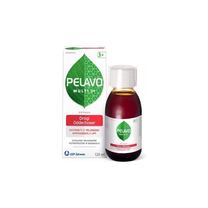 Pelavo Multi 3+ Respiratory Tract Cold And Flu 120 Ml