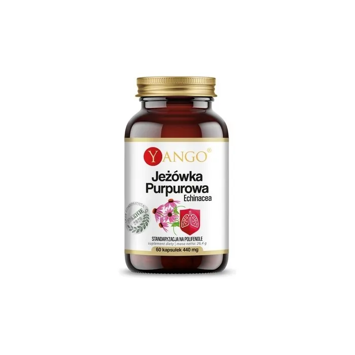 Yango Echinacea Purple Coneflower 60 Capsules