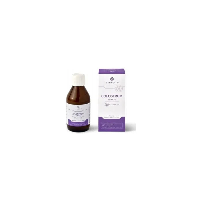 Genactiv Colostrum Junior With Elderberry, 150ml - Immune Support For Children