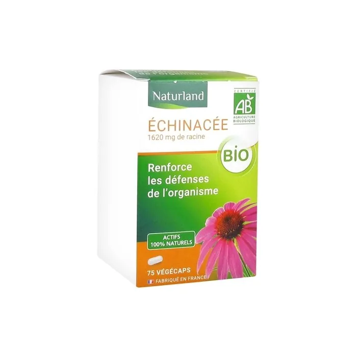 Naturland Organic Echinacea 75 Veggie Caps