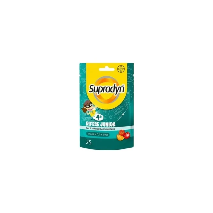Bayer Supradyn Defenses Junior Immune System Supplement 25 Gummy Candies