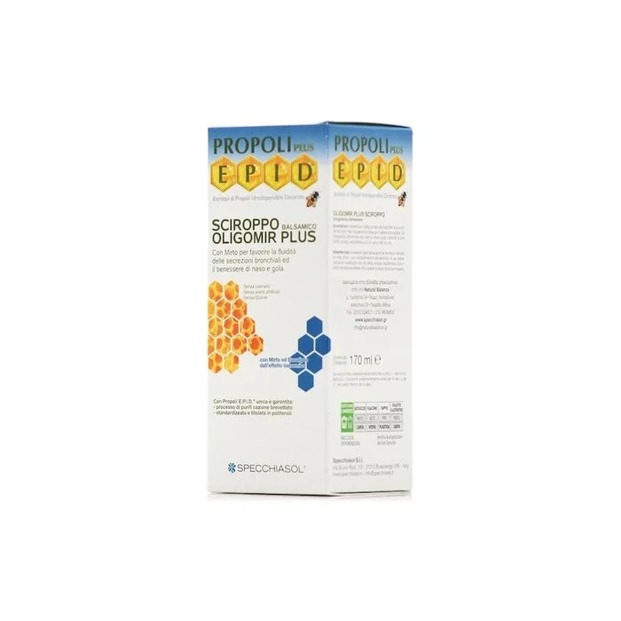 Specchiasol Epid Oligomir Plus Syrup For The Throat With Propolis 170ml