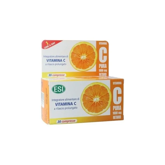 Esi Pure Vitamin C Delayed Release 1000mg for Immune System 30 Tablets