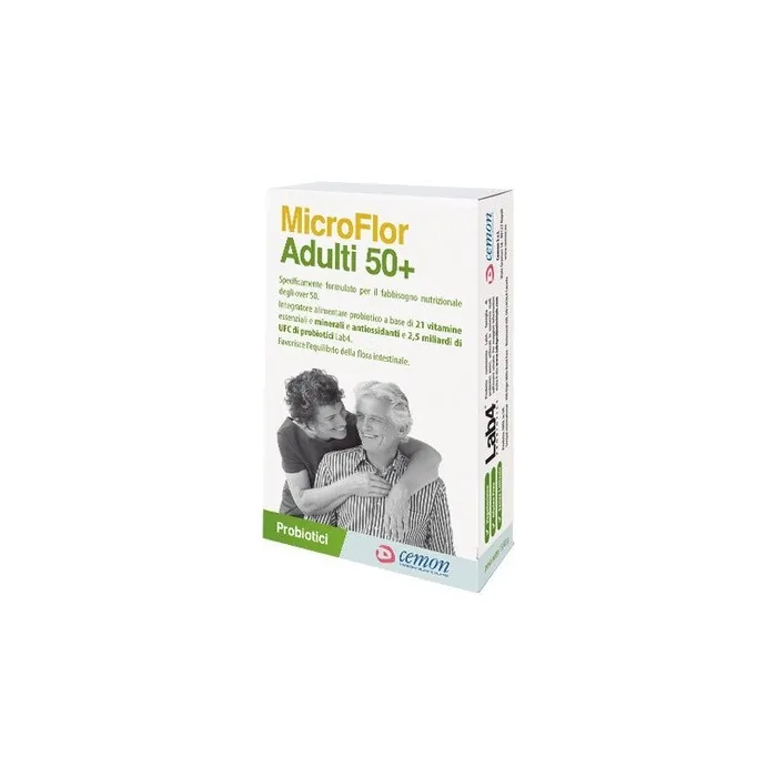 Microflor Adult 50+ Cemon 30 Capsules