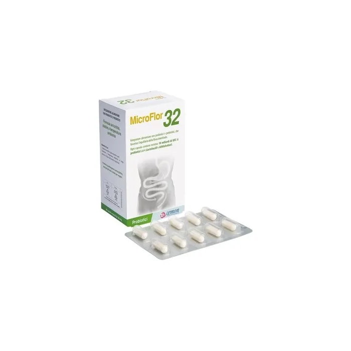 MICROFLOR 32 Cemon 60 Capsules - No Refrigeration