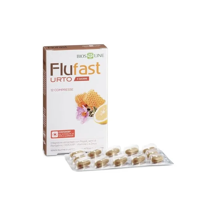 Bios Line Apix Propoli Flufast Urto 3 Days 12 Tablets