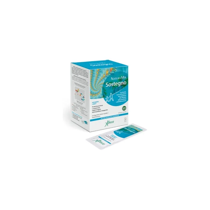 Aboca Natura Mix Advanced Support with Acerola for Adults & Kids 20 Sachets