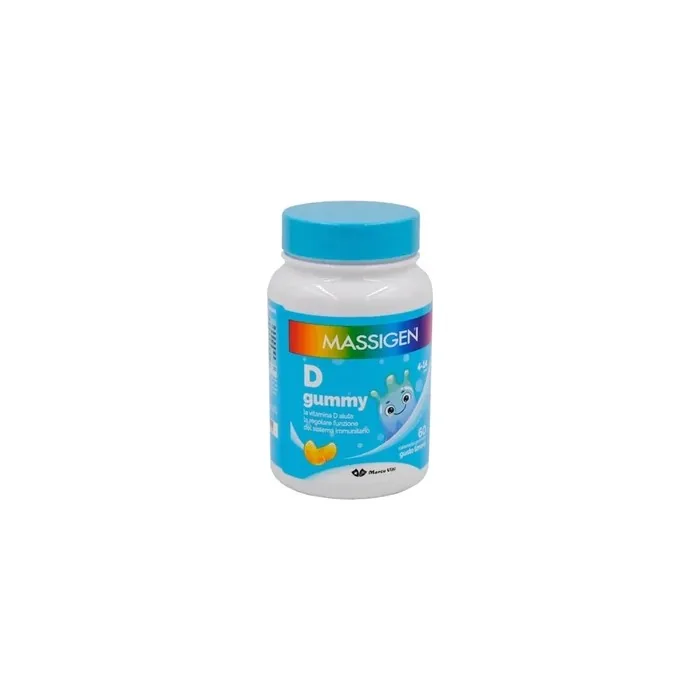 Massigen D Gummy Dietary Supplement For The Immune System 60 Gummy Candies
