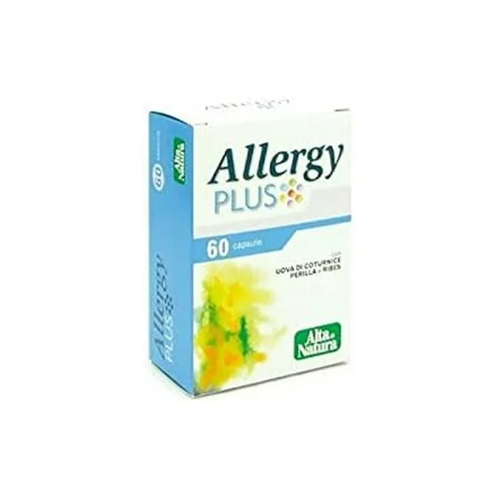 Alta Natura Allergy Plus 60 Capsules 500mg
