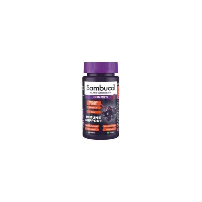 NAMED Sambucol Immune Boost Supplement 30 Gummies