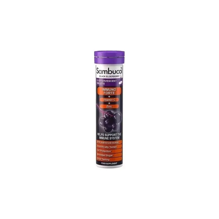 NAMED Sambucol Immune System Supplement 15 Effervescent Tablets