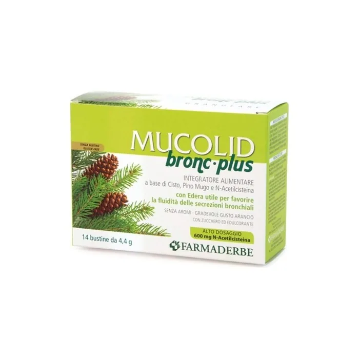 Mucolid Bronc 600 Plus 14 Tablets