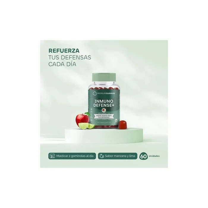 Vitamin C & Zinc Gummies with Echinacea, Elderberry & Propolis - Apple Lime Flavor