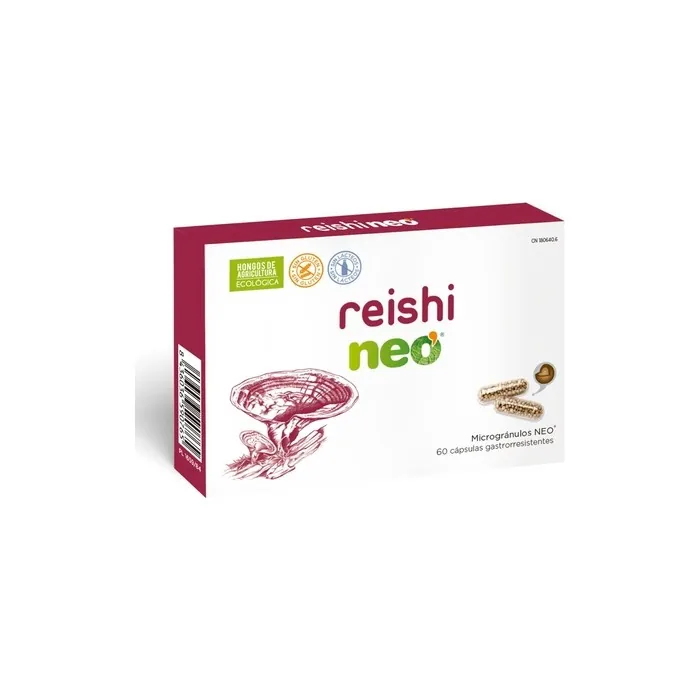 Mico Neo Reishi Neo Food Supplement 60 Capsules - Increase Defenses
