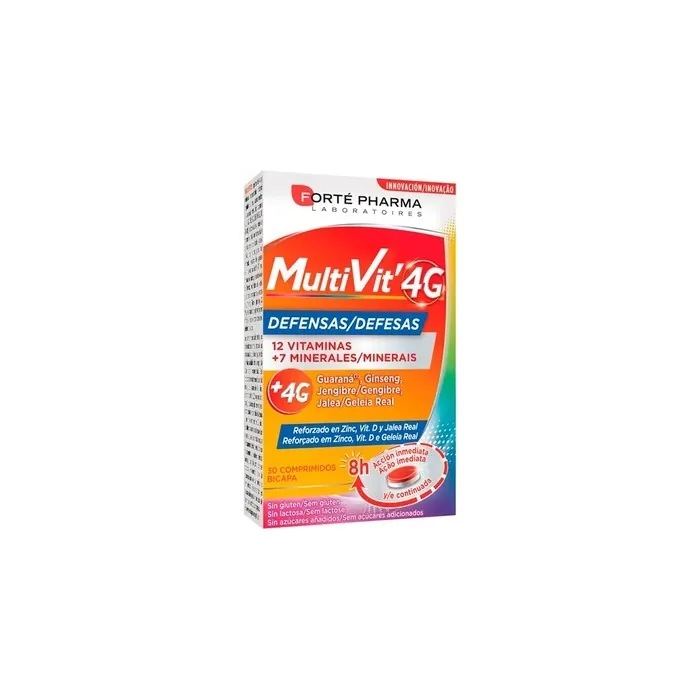 Fort Pharma Multivit 4g Defences 30 Tablets