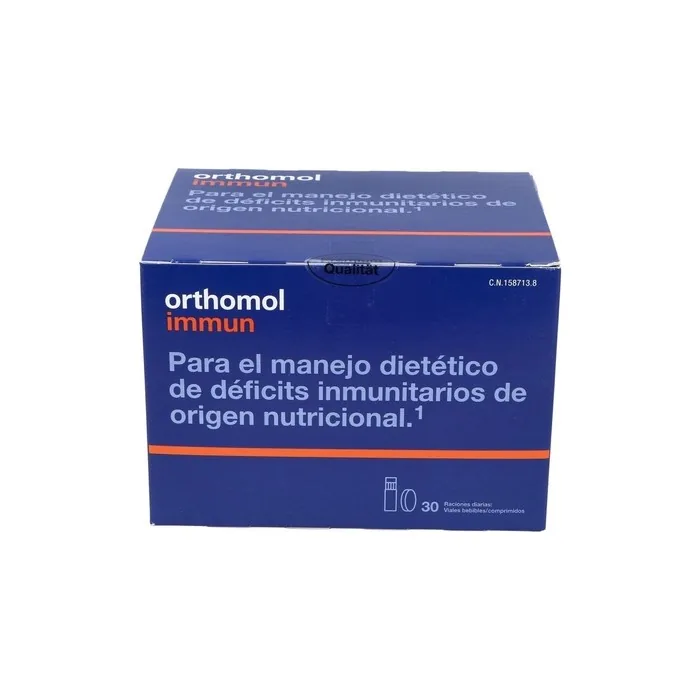Orthomol Immun Dietary Supplement 30 Ampoules