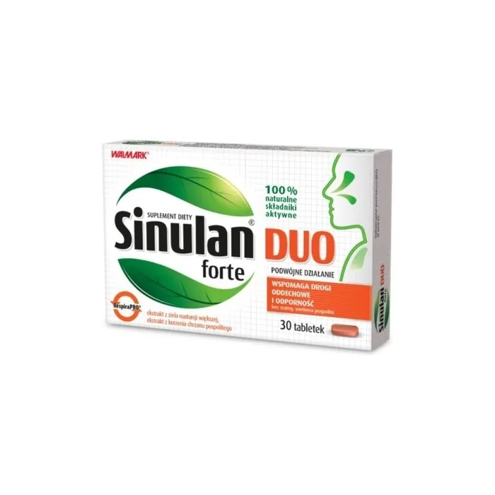 Sinulan Duo Forte 60 Tablets Supporting Respiratory and Immune System