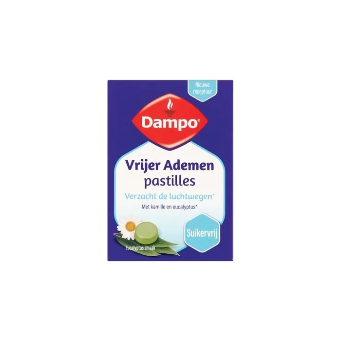 Dampo Throat Lozenges Breathe Free - Effective Relief For Throat Discomfort