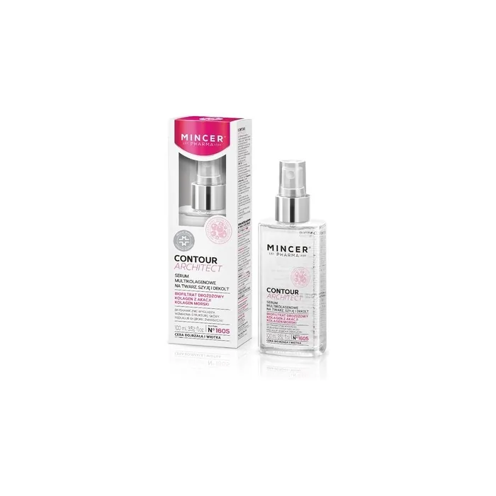 Mincer Pharma Contour Architect Multicollagen Serum For Face Neck And Decollete 100ml