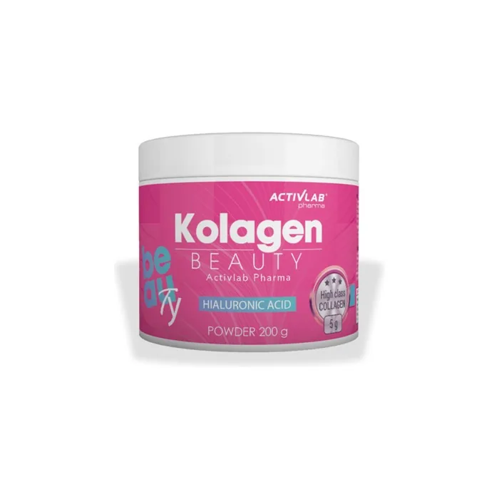 Activlab Collagen Powder Hydrolyzed Marine Collagen with Hyaluronic Acid 200g